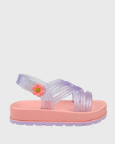 Sandalias Zaxynina Pretty Lazos Lila Niñas